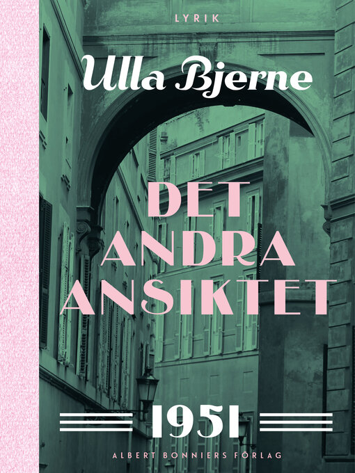 Title details for Det andra ansiktet by Ulla Bjerne - Available